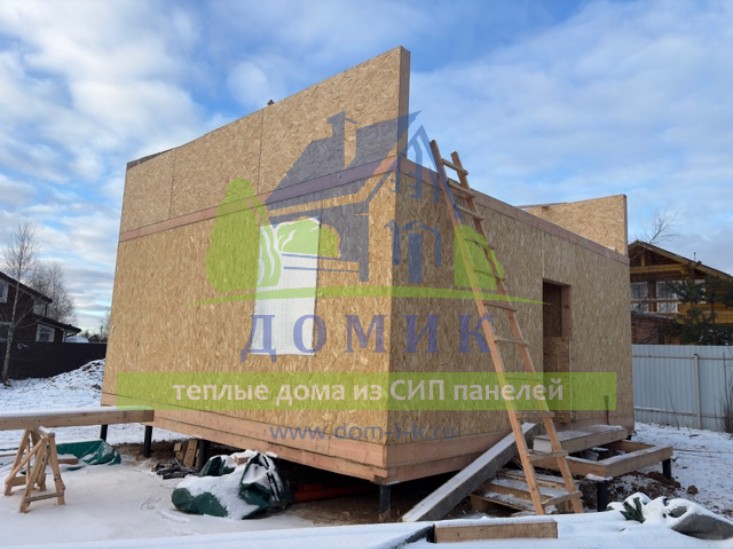 Дома из СИП панелей от СК Домик