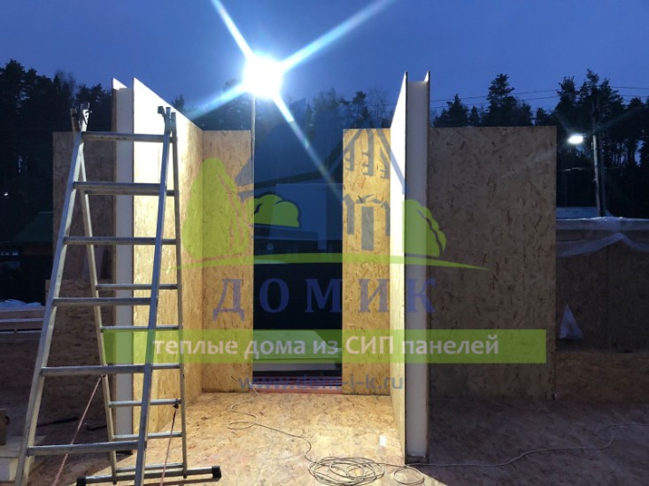 Дома из СИП панелей от СК Домик
