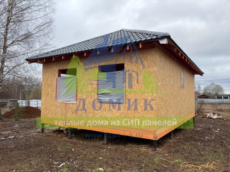 Дома из СИП панелей от СК Домик