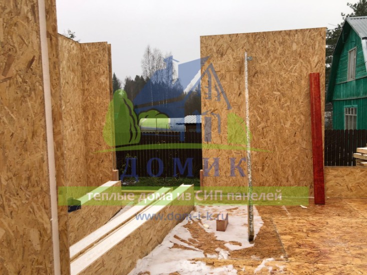 Дома из СИП панелей от СК Домик
