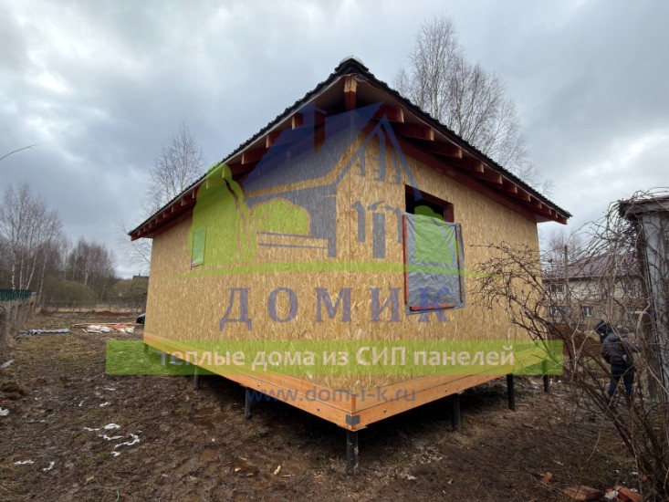 Дома из СИП панелей от СК Домик