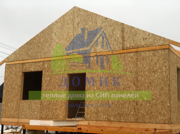 Дома из СИП панелей от СК Домик