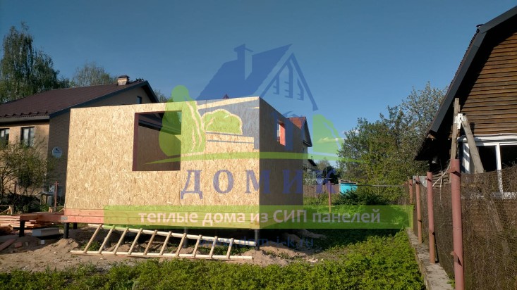 Дома из СИП панелей от СК Домик