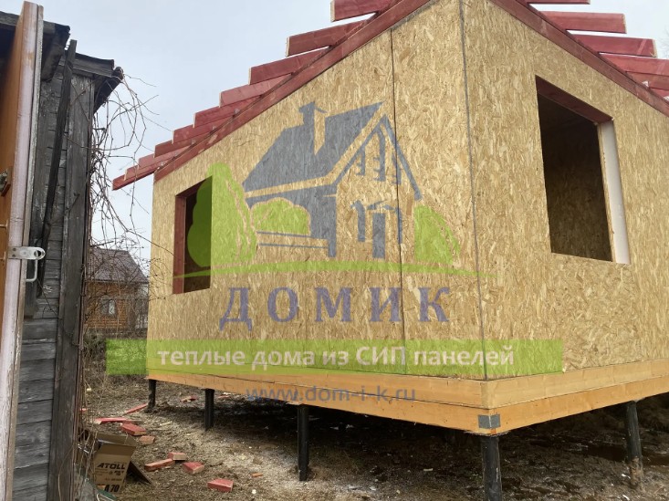 Дома из СИП панелей от СК Домик