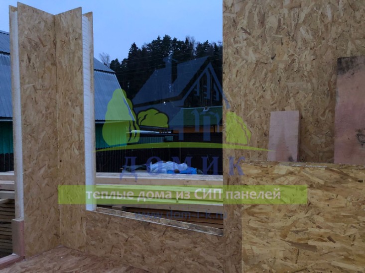 Дома из СИП панелей от СК Домик