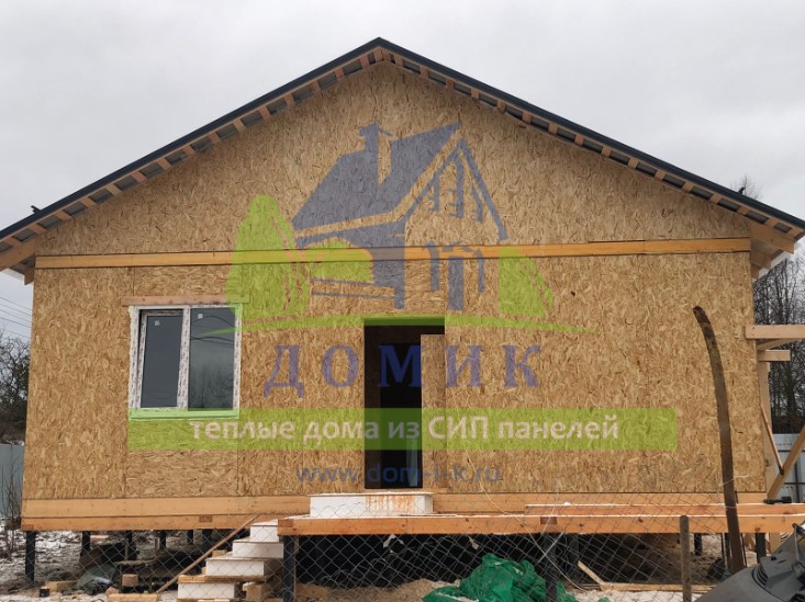 Дома из СИП панелей от СК Домик