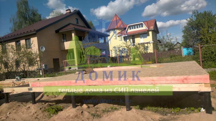 Дома из СИП панелей от СК Домик