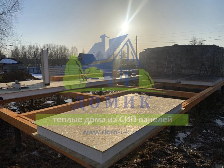 Дома из СИП панелей от СК Домик