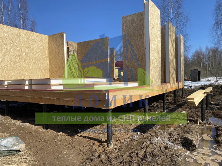 Дома из СИП панелей от СК Домик