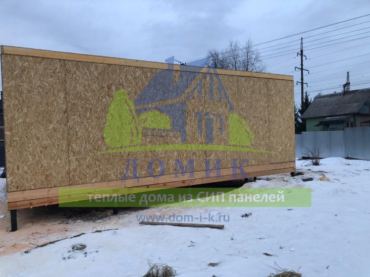 Дома из СИП панелей от СК Домик