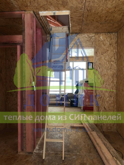 Дома из СИП панелей от СК Домик