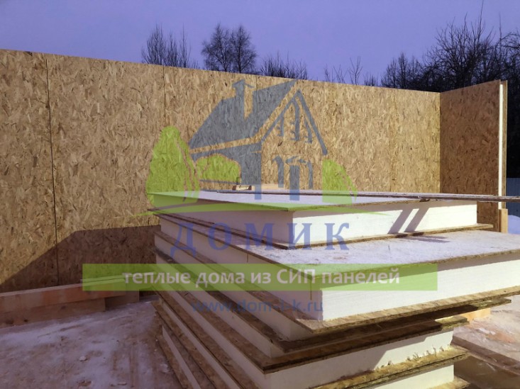 Дома из СИП панелей от СК Домик