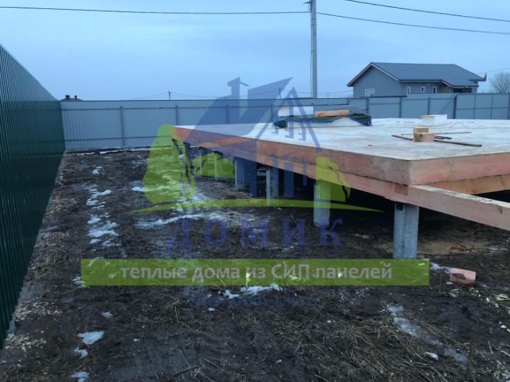 Дома из СИП панелей от СК Домик