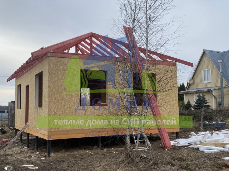 Дома из СИП панелей от СК Домик