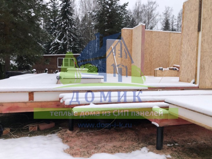 Дома из СИП панелей от СК Домик