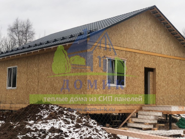 Дома из СИП панелей от СК Домик