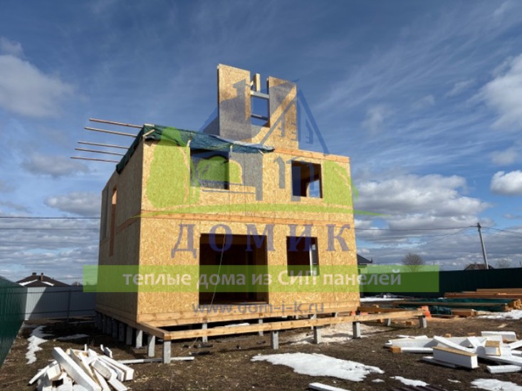 Дома из СИП панелей от СК Домик