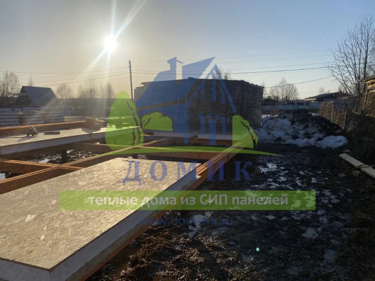 Дома из СИП панелей от СК Домик
