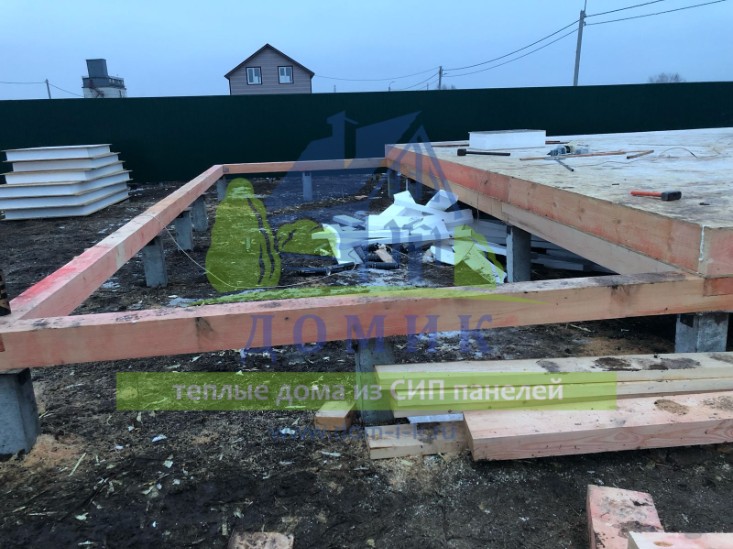 Дома из СИП панелей от СК Домик