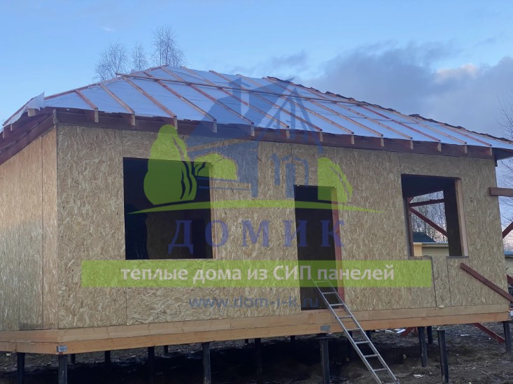 Дома из СИП панелей от СК Домик