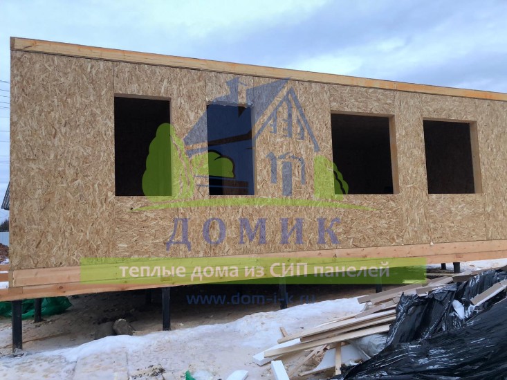 Дома из СИП панелей от СК Домик