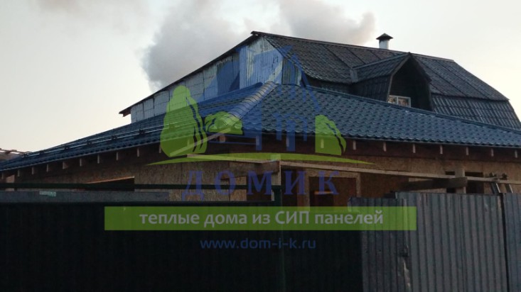 Дома из СИП панелей от СК Домик