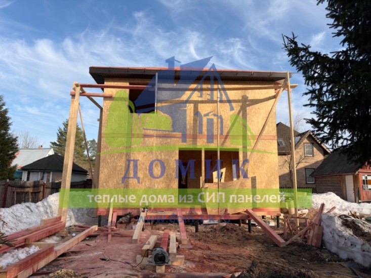 Дома из СИП панелей от СК Домик
