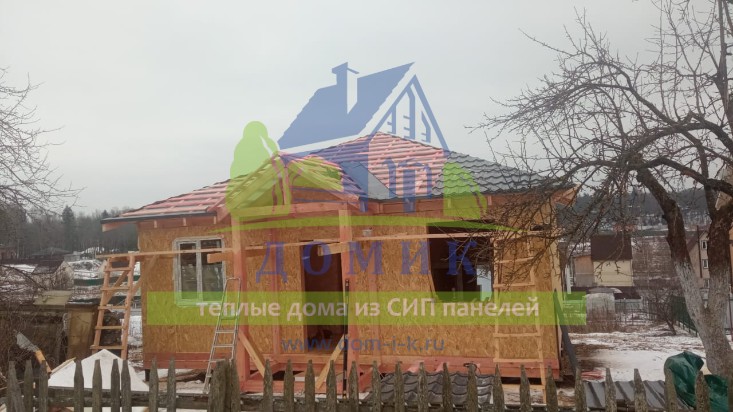 Дома из СИП панелей от СК Домик