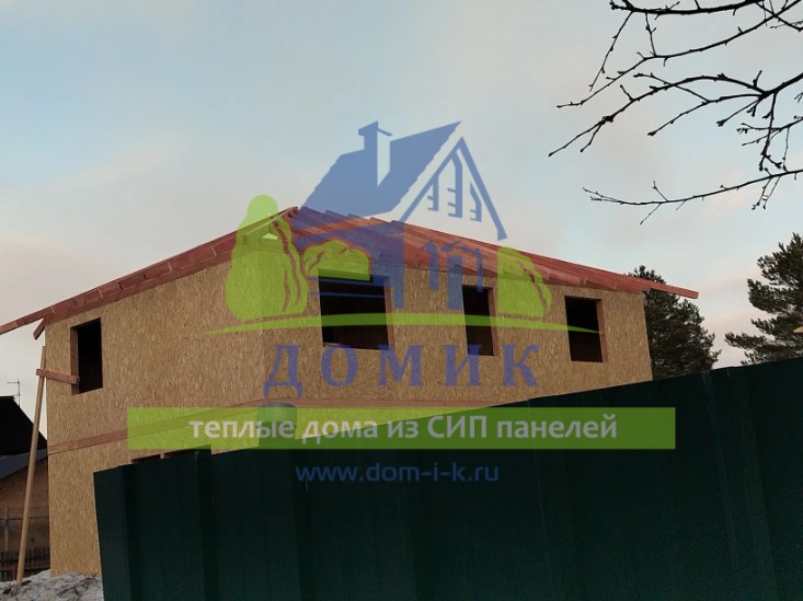 Дома из СИП панелей от СК Домик