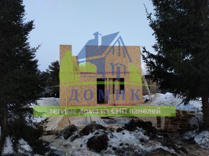 Дома из СИП панелей от СК Домик