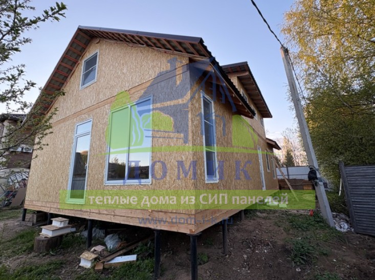 Дома из СИП панелей от СК Домик