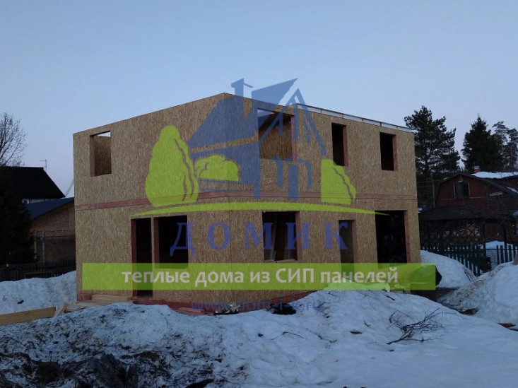 Дома из СИП панелей от СК Домик