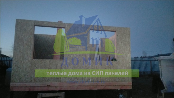 Дома из СИП панелей от СК Домик