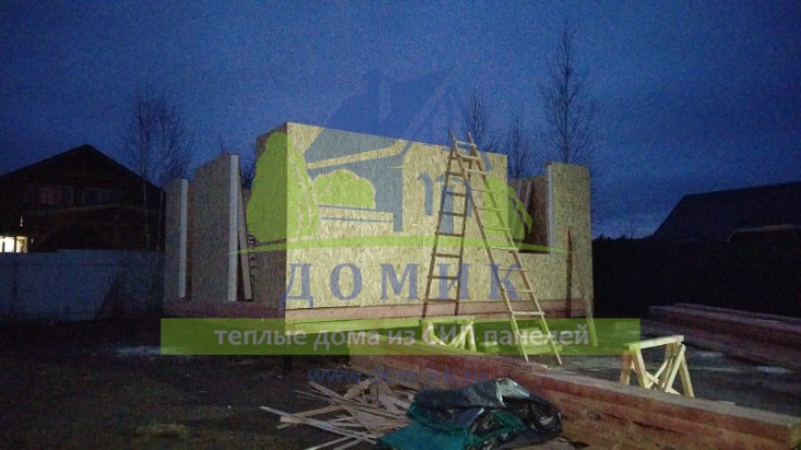 Дома из СИП панелей от СК Домик