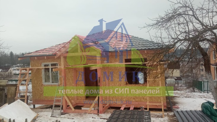 Дома из СИП панелей от СК Домик