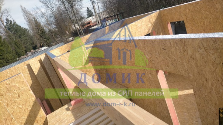 Дома из СИП панелей от СК Домик