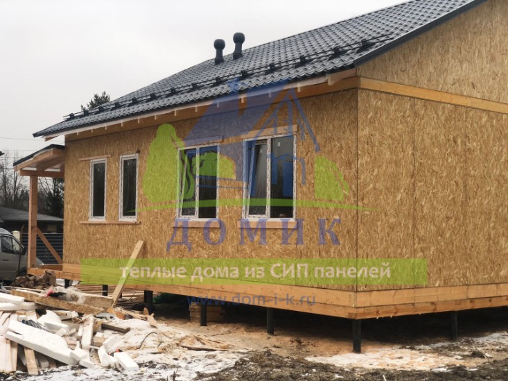Дома из СИП панелей от СК Домик