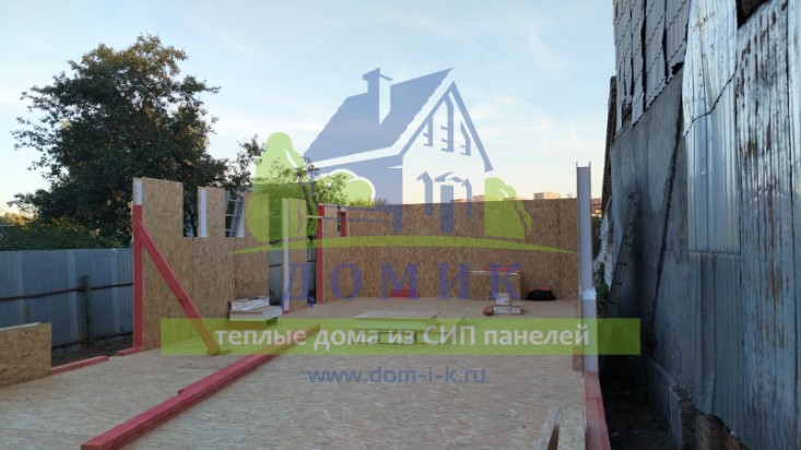 Дома из СИП панелей от СК Домик