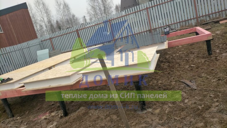 Дома из СИП панелей от СК Домик