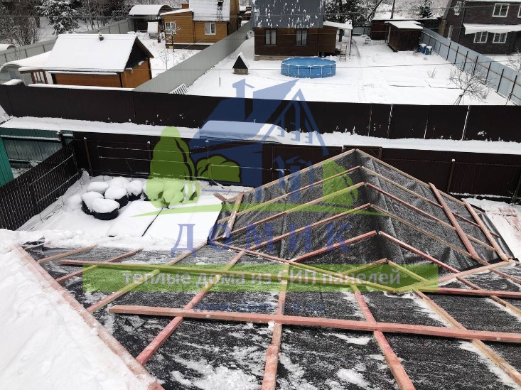 Дома из СИП панелей от СК Домик