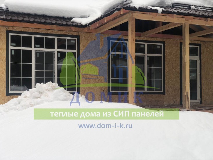 Дома из СИП панелей от СК Домик