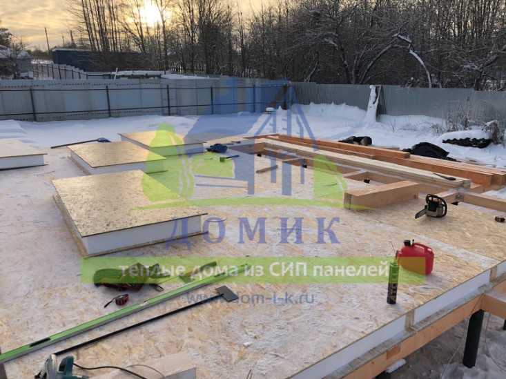 Дома из СИП панелей от СК Домик