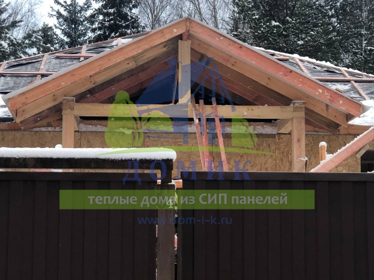 Дома из СИП панелей от СК Домик