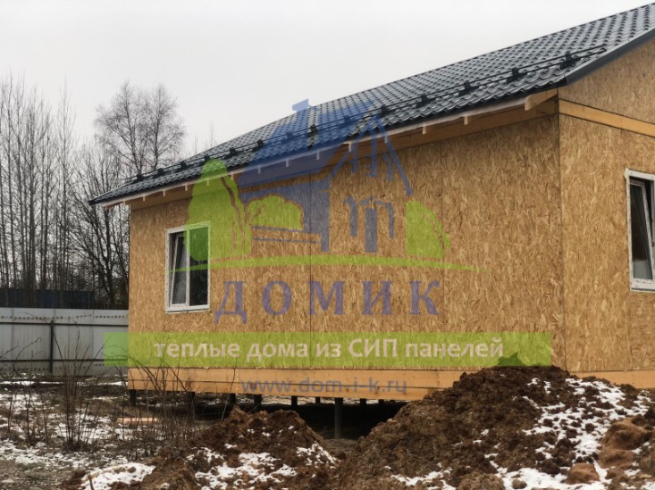 Дома из СИП панелей от СК Домик