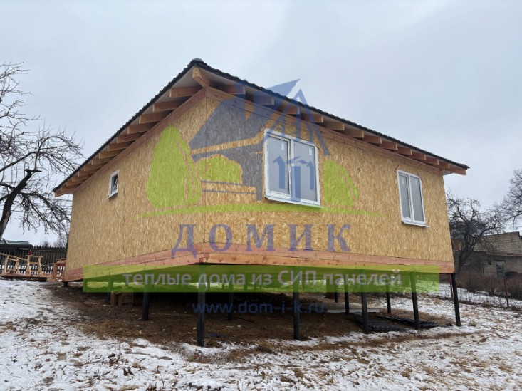 Дома из СИП панелей от СК Домик