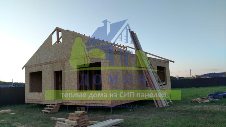 Дома из СИП панелей от СК Домик