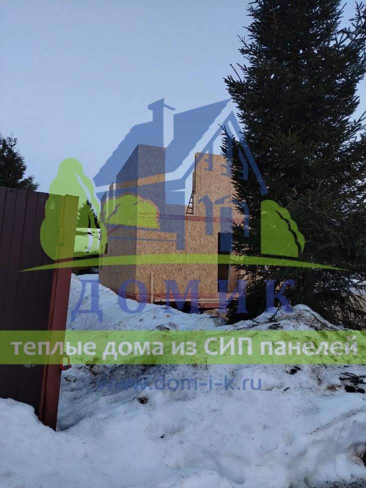 Дома из СИП панелей от СК Домик