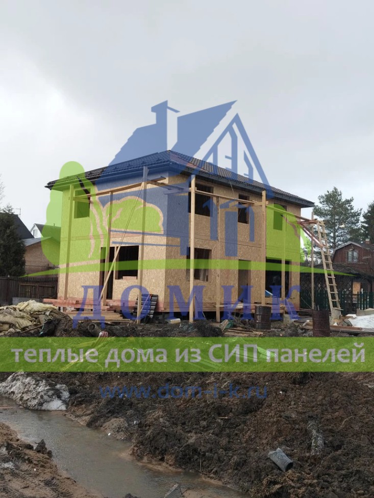 Дома из СИП панелей от СК Домик