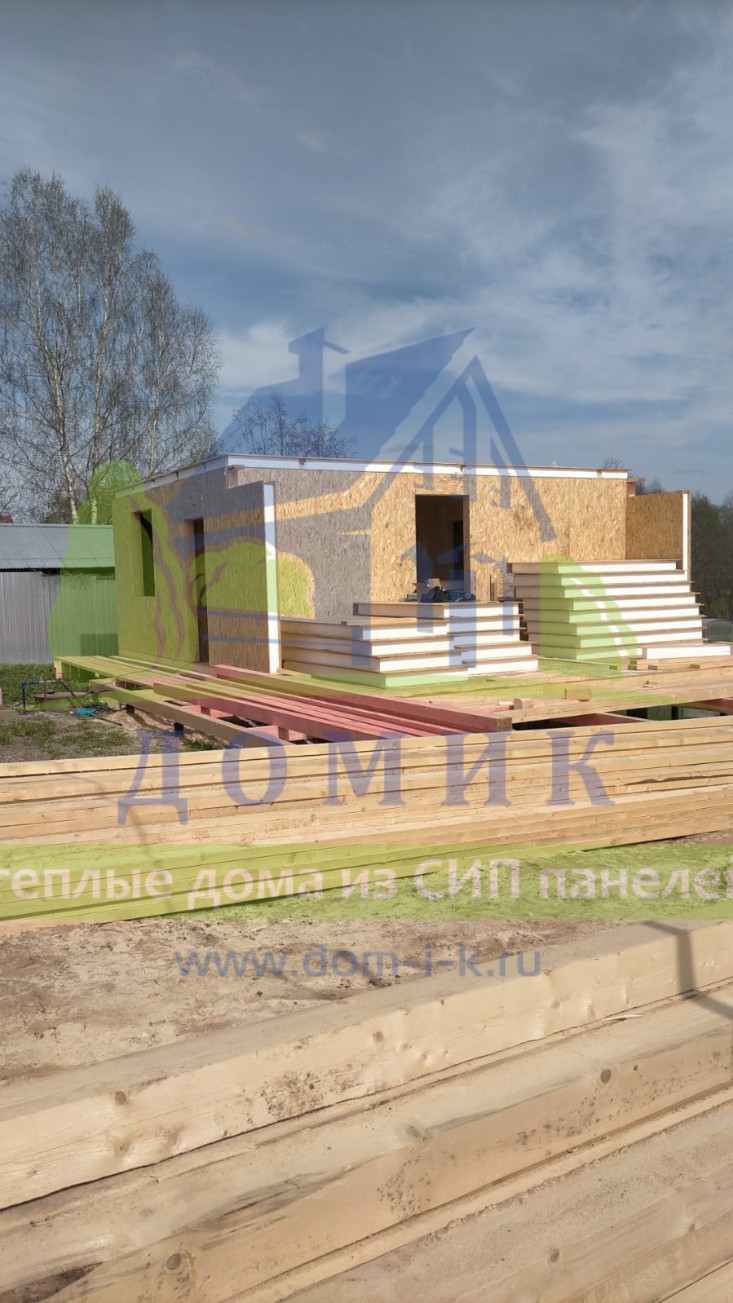 Дома из СИП панелей от СК Домик