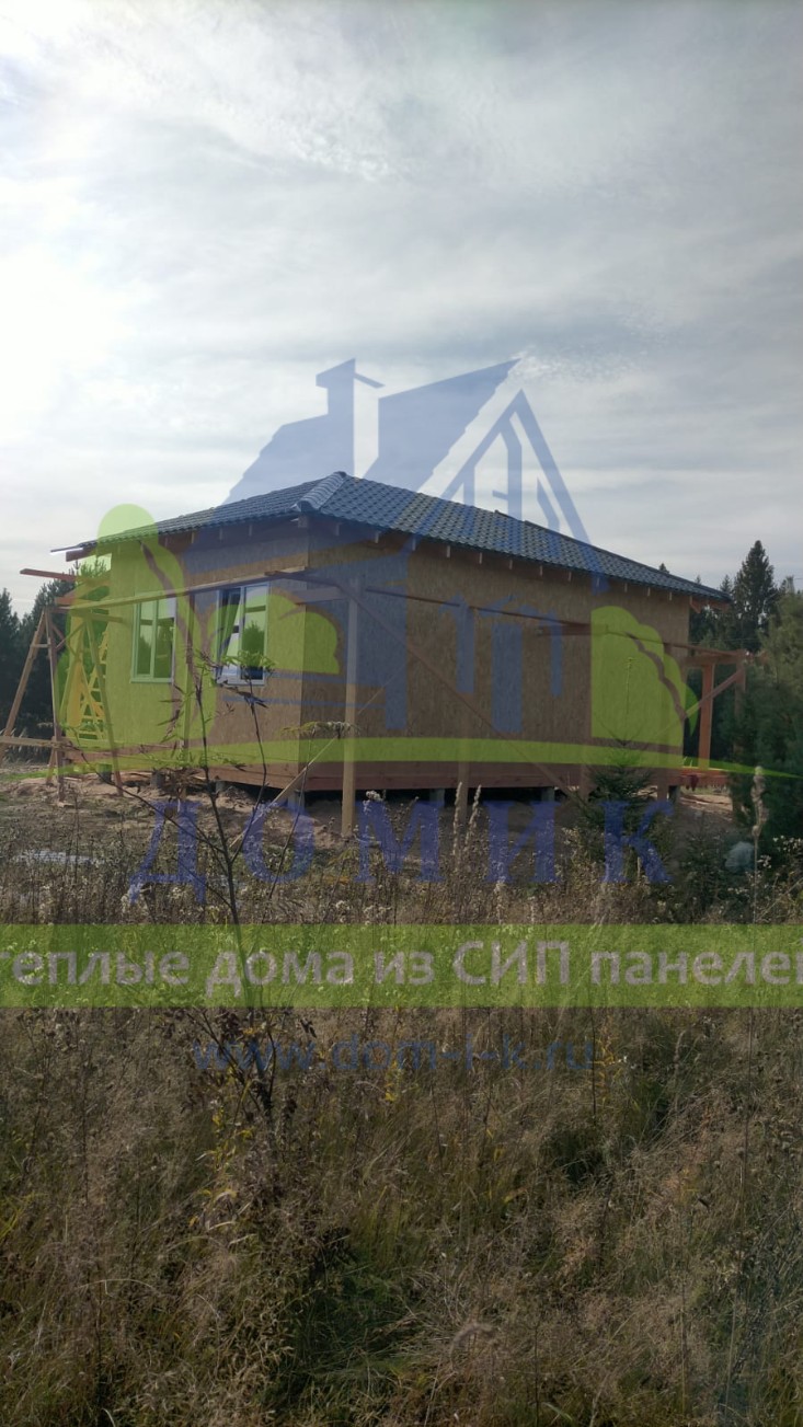 Дома из СИП панелей от СК Домик
